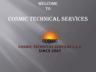 Reliable Wire & Saw Cutting Company in Dubai | Cosmic Technical Service L.L.C