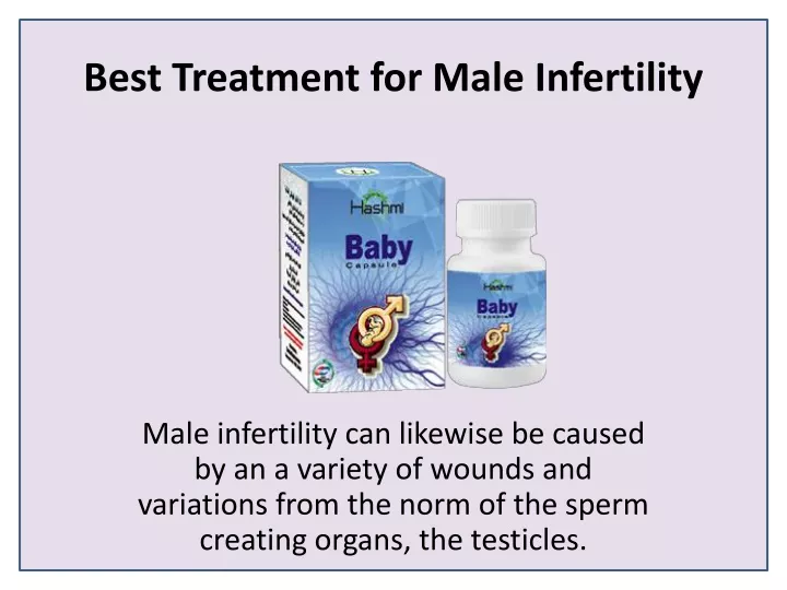 best treatment for male infertility