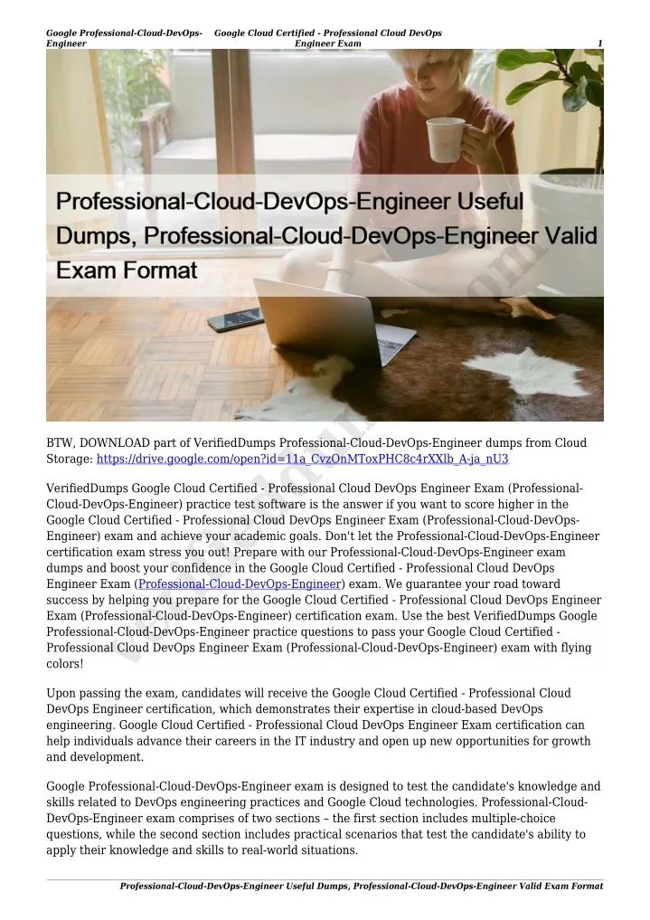 google professional cloud devops engineer