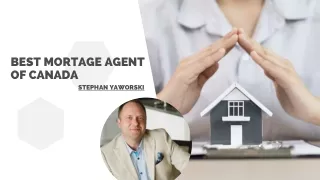 Stephan Yaworski: Canada's Premier Mortgage Agent