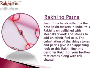 Rakhi delivery services in Indian cities