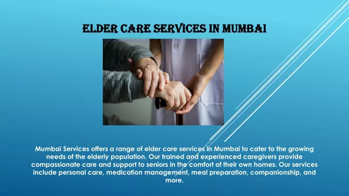 elder care services in mumbai