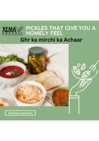 Handmade Green Chilli Pickle (Hari Mirch Ka Achar)