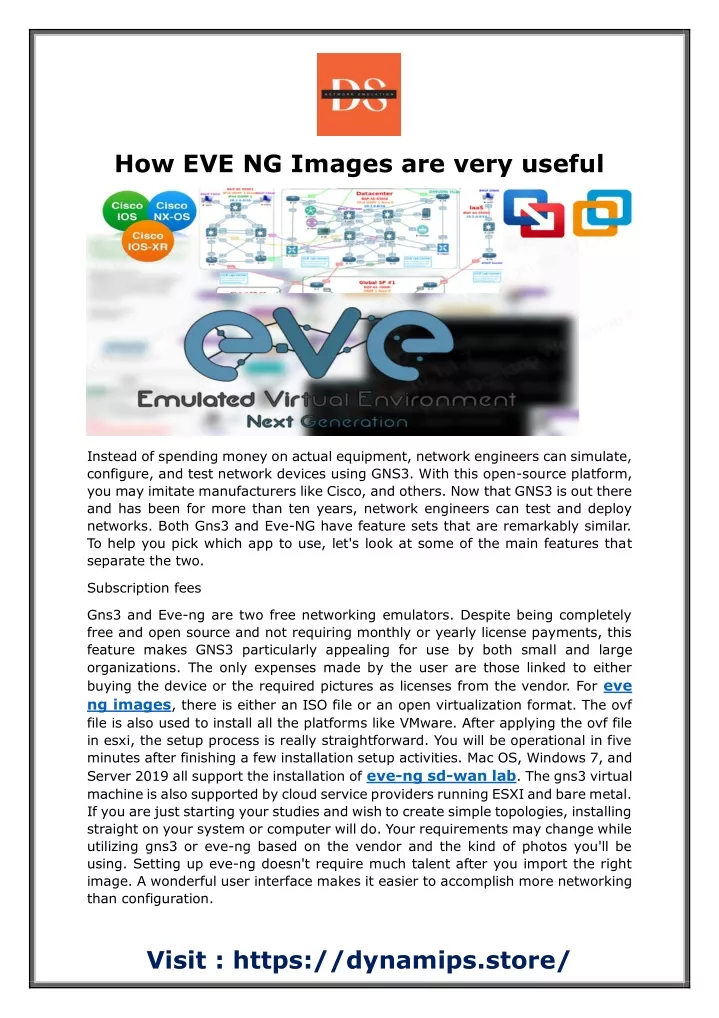 how eve ng images are very useful