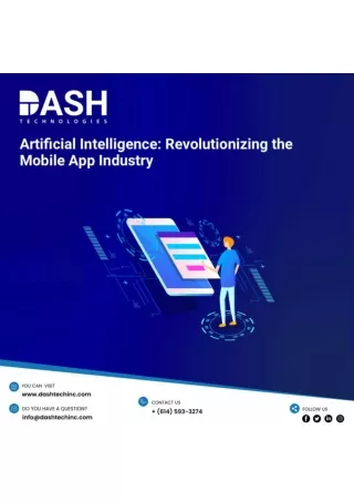 Artificial Intelligence: Revolutionizing the Mobile App Industry!