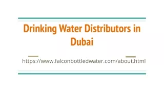 Drinking Water Distributors in Dubai (1)