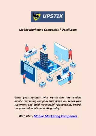 Mobile Marketing Companies