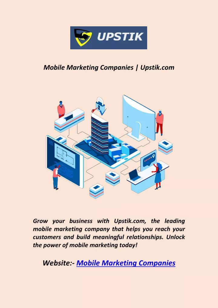 mobile marketing companies upstik com