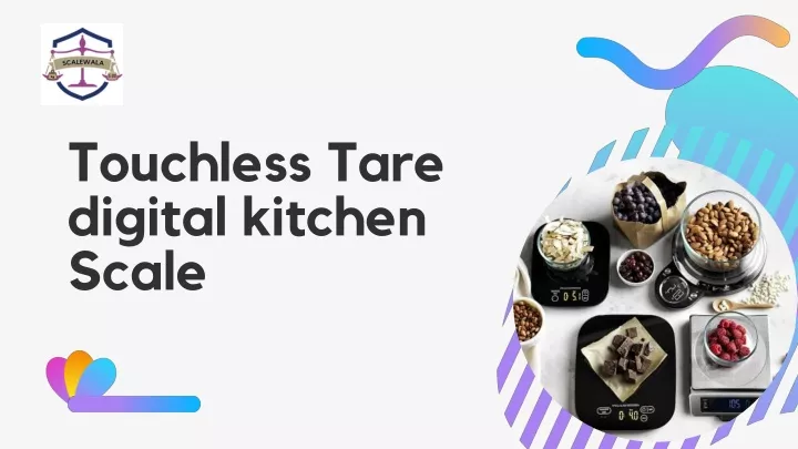 touchless tare digital kitchen scale