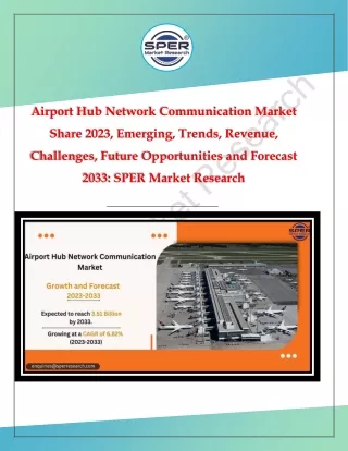 Airport Hub Network Communication Market