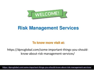 risk management services