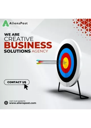Creative business solutions agency, Alienspost