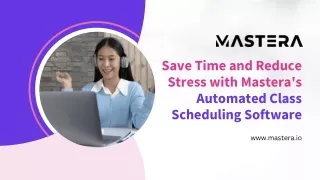 Class Scheduling Software