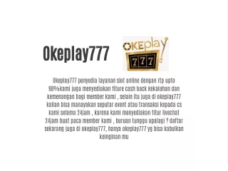 Okeplay777