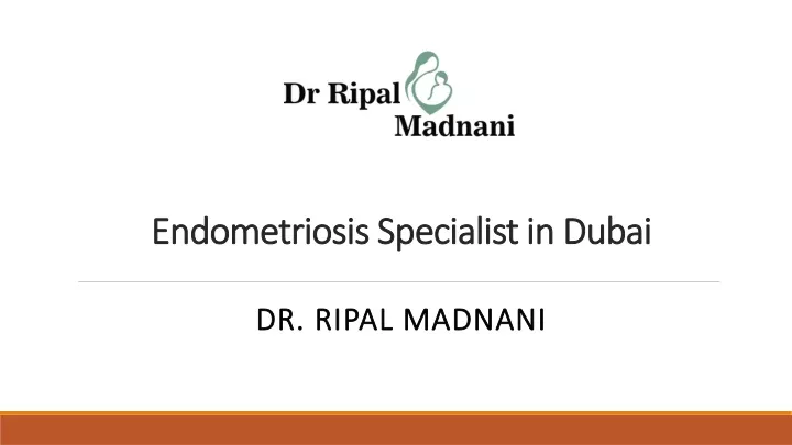 endometriosis specialist in dubai