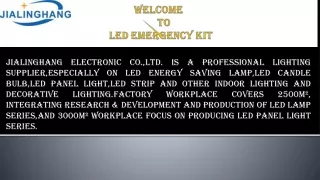 Emergency Kit for LED Tube | Ensure Reliable Lighting in Critical Situations | J