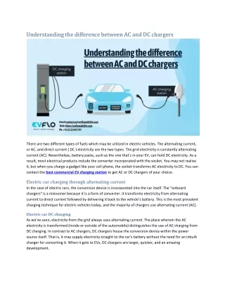 Understanding the difference between AC and DC chargers