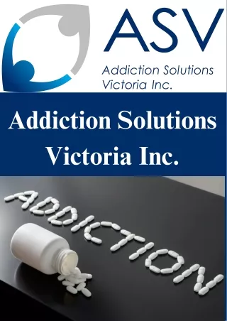 Nutrition Solutions - Addiction Solutions Victoria Inc.