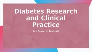 Diabetes Research and Clinical Practice