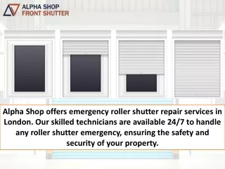 Shutter Repair