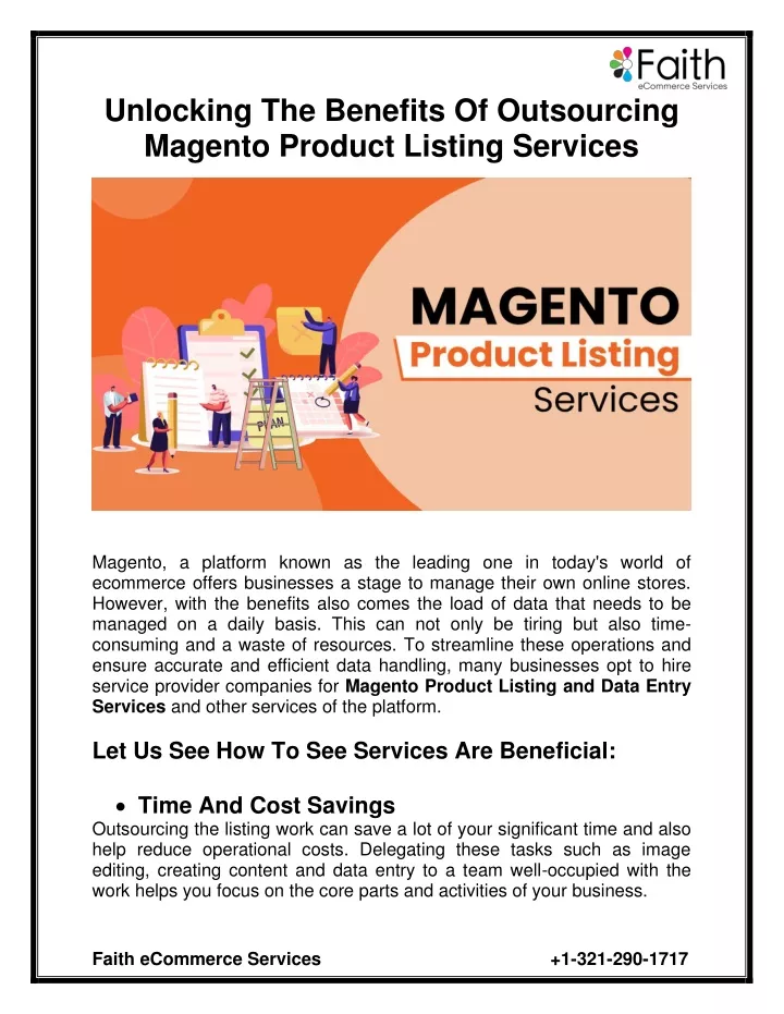unlocking the benefits of outsourcing magento