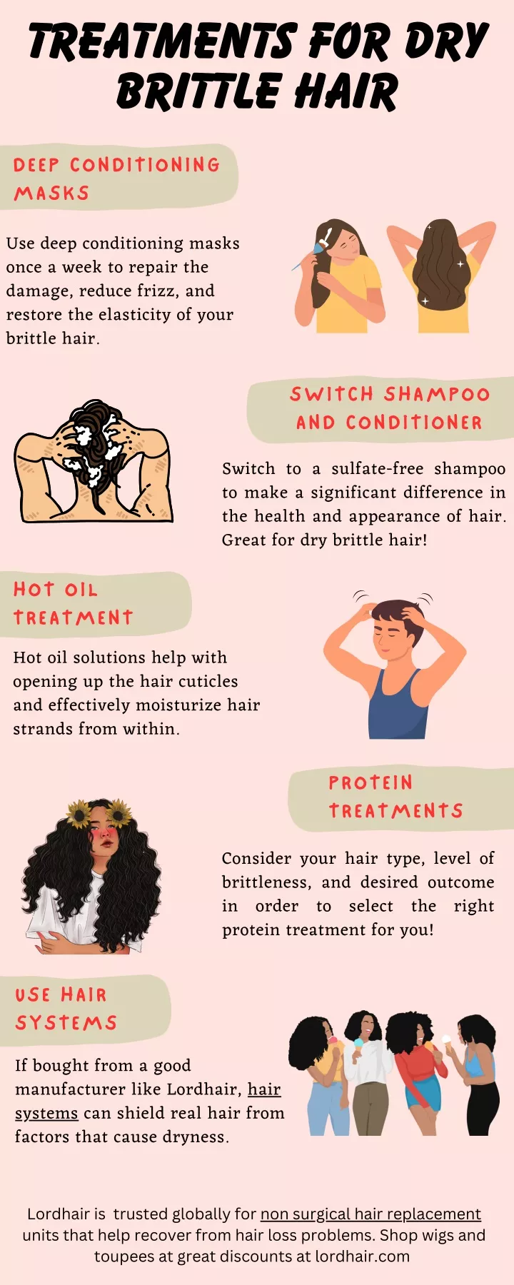 treatments for dry brittle hair