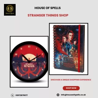 Stranger things Shop - House of Spells