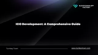 ICO Development A Comprehensive Guide
