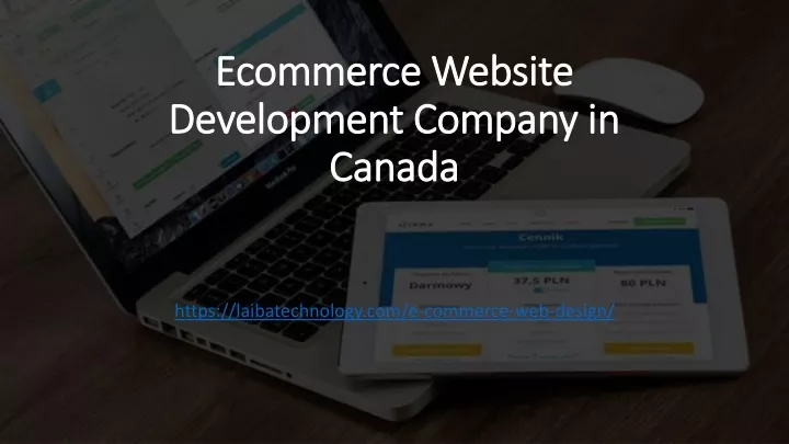 ecommerce website development company in canada