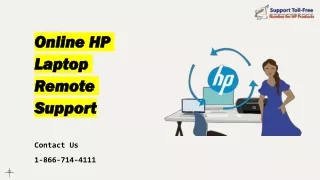 Online HP Laptop Remote Support 1-866-714-4111