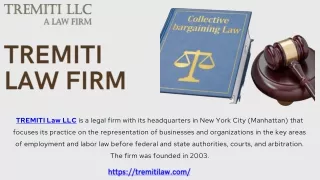 Collective Bargaining Attorney in Manhattan