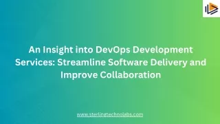 an insight into devops development services