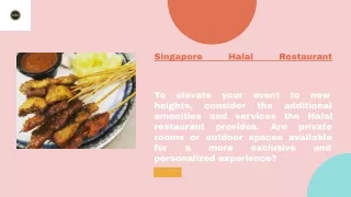 Singapore Halal Restaurant