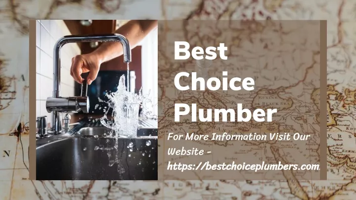 best choice plumber