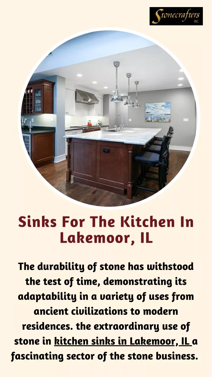 sinks for the kitchen in lakemoor il