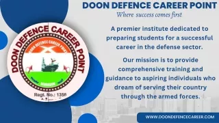 Doon Defence Career Point - DDCP