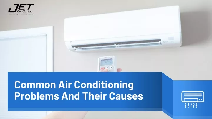 common air conditioning problems and their causes