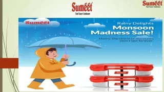 Rainy Delight: Monsoon Madness Sale on Lunch Containers!