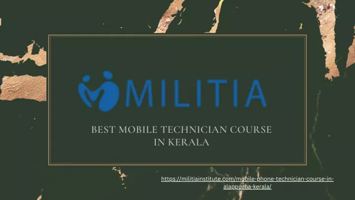 best mobile technician course in kerala