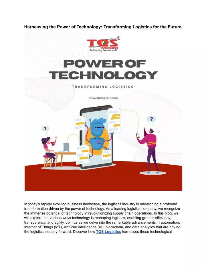 harnessing the power of technology transforming