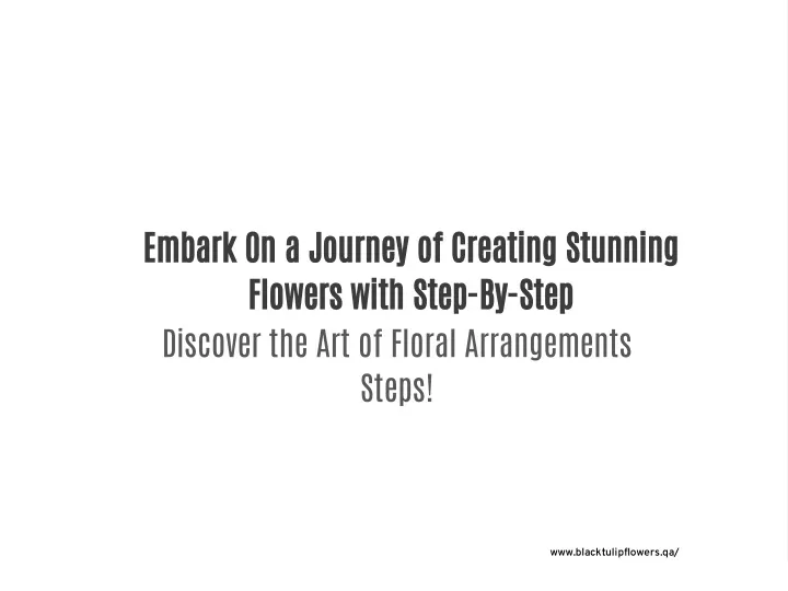embark on a journey of creating stunning flowers