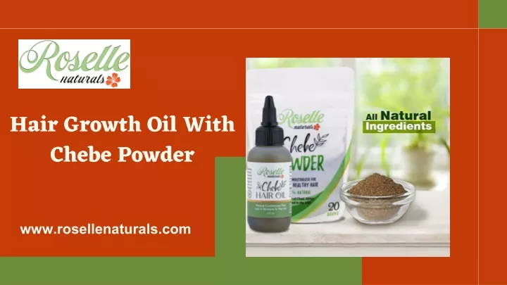 hair growth oil with chebe powder