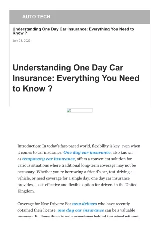 auto tech