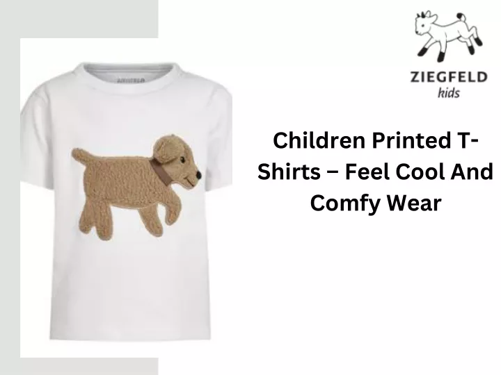 children printed t shirts feel cool and comfy wear