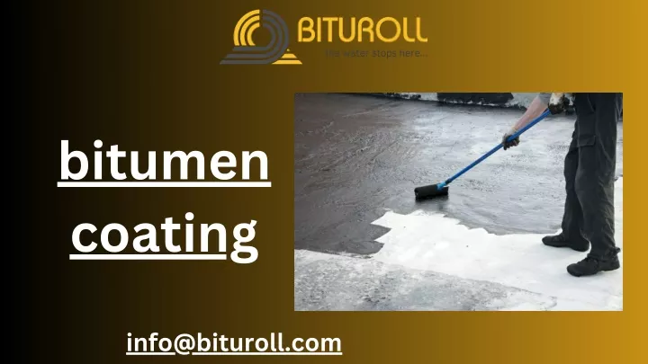 bitumen coating
