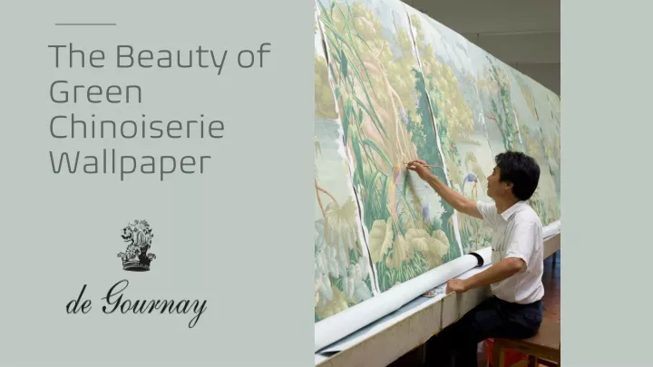 the beauty of green chinoiserie wallpaper