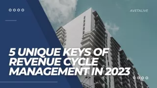 5 Unique Keys of Revenue Cycle Management in 2023