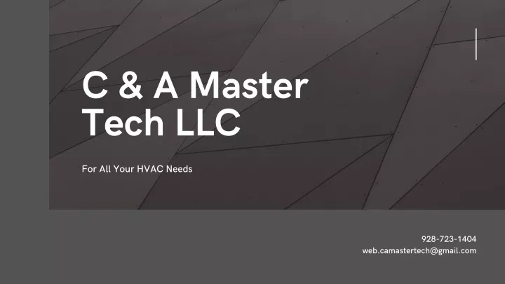 c a master tech llc