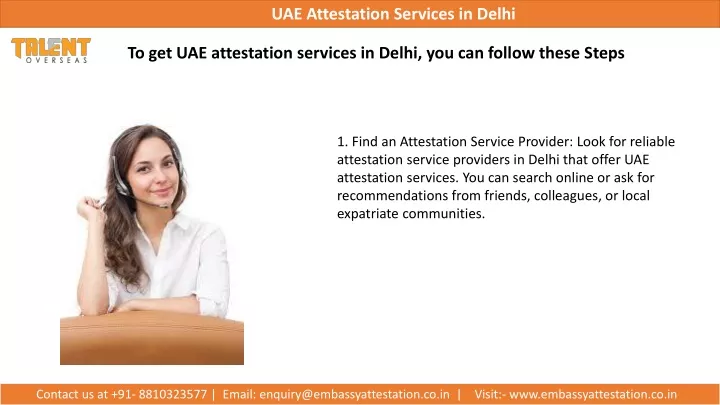 uae attestation services in delhi
