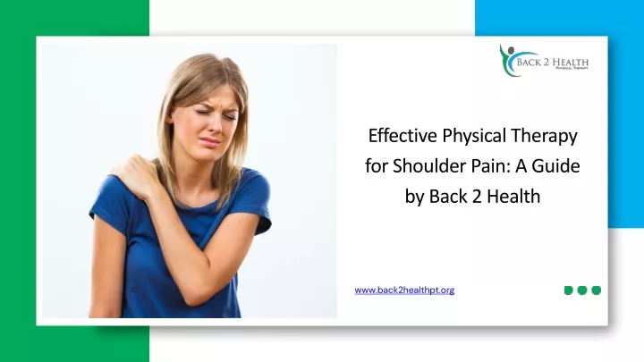 effective physical therapy for shoulder pain